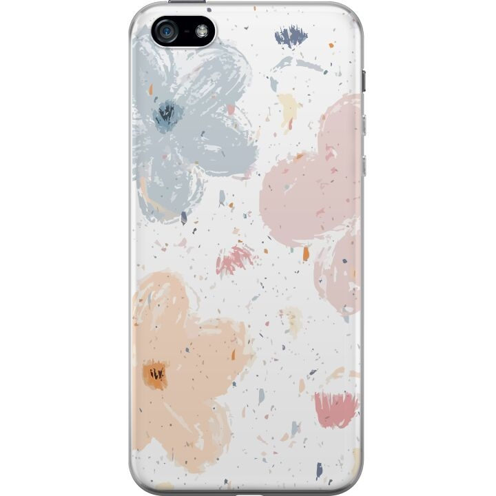 Mobiele hoes voor Apple iPhone 5 met Bloemen ontwerp in de groep SMARTPHONE & TABLETS / Mobielbescherming / Apple / iPhone 5/5S/SE bij TP E-commerce Nordic AB (A51119)