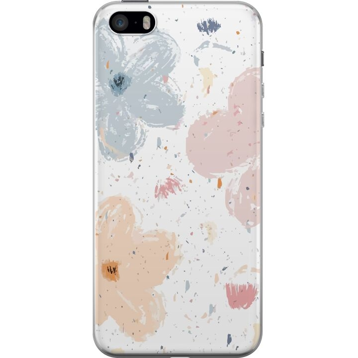 Mobiele hoes voor Apple iPhone 5s met Bloemen ontwerp in de groep SMARTPHONE & TABLETS / Mobielbescherming / Apple / iPhone 5/5S/SE bij TP E-commerce Nordic AB (A51200)