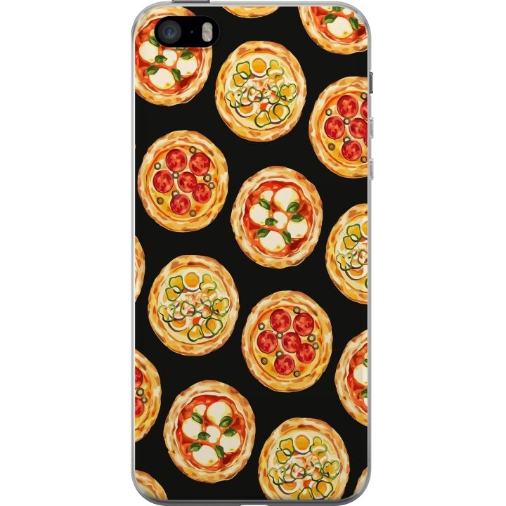 Mobiele hoes voor Apple iPhone 5s met Pizza ontwerp in de groep SMARTPHONE & TABLETS / Mobielbescherming / Apple / iPhone 5/5S/SE bij TP E-commerce Nordic AB (A51201)