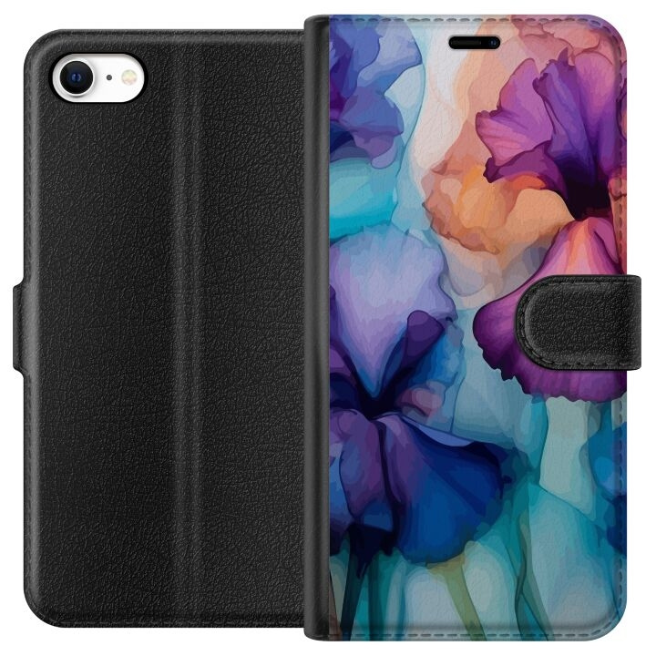 Portemonnee-hoesje voor Apple iPhone 6 met Magische bloemen ontwerp in de groep SMARTPHONE & TABLETS / Mobielbescherming / Apple / iPhone 6/6S bij TP E-commerce Nordic AB (A51218)