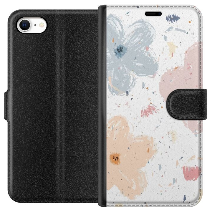 Portemonnee-hoesje voor Apple iPhone 6 met Bloemen ontwerp in de groep SMARTPHONE & TABLETS / Mobielbescherming / Apple / iPhone 6/6S bij TP E-commerce Nordic AB (A51227)