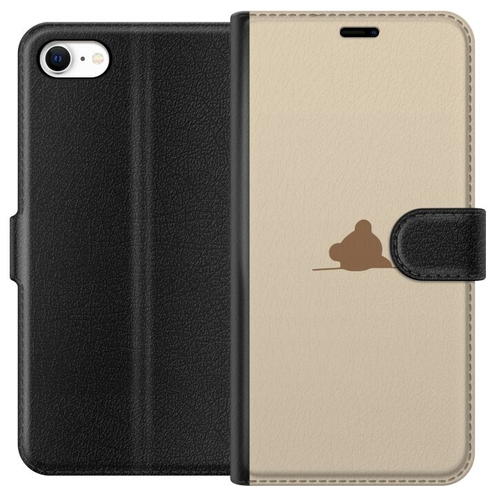 Portemonnee-hoesje voor Apple iPhone 6 met Nalle ontwerp in de groep SMARTPHONE & TABLETS / Mobielbescherming / Apple / iPhone 6/6S bij TP E-commerce Nordic AB (A51235)