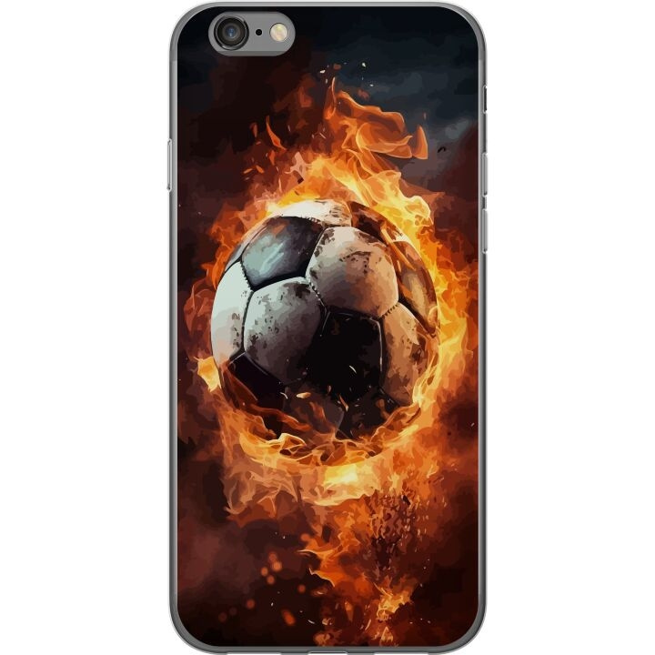 Mobiele hoes voor Apple iPhone 6 met Voetbal ontwerp in de groep SMARTPHONE & TABLETS / Mobielbescherming / Apple / iPhone 6/6S bij TP E-commerce Nordic AB (A51263)