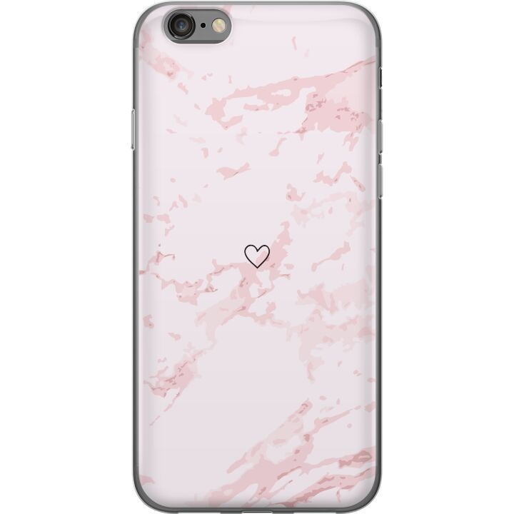 Mobiele hoes voor Apple iPhone 6 met Roze Hart ontwerp in de groep SMARTPHONE & TABLETS / Mobielbescherming / Apple / iPhone 6/6S bij TP E-commerce Nordic AB (A51265)