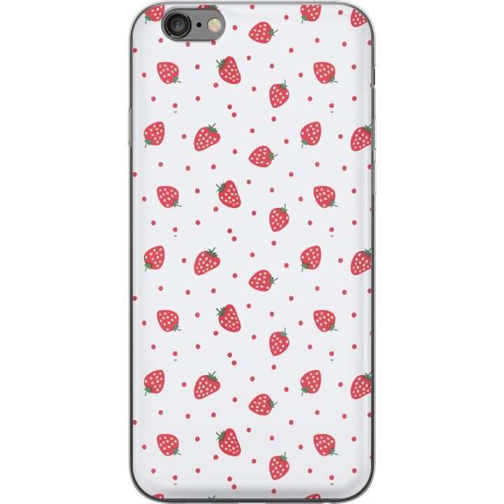 Mobiele hoes voor Apple iPhone 6 Plus met Aardbeien ontwerp in de groep SMARTPHONE & TABLETS / Mobielbescherming / Apple / iPhone 6 Plus/6S Plus bij TP E-commerce Nordic AB (A51286)