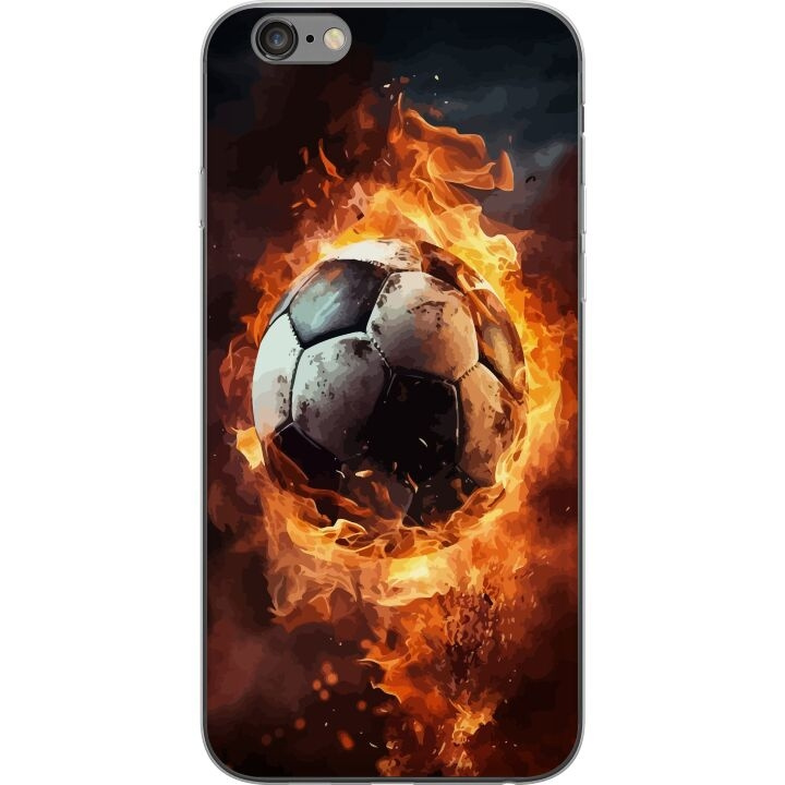 Mobiele hoes voor Apple iPhone 6 Plus met Voetbal ontwerp in de groep SMARTPHONE & TABLETS / Mobielbescherming / Apple / iPhone 6 Plus/6S Plus bij TP E-commerce Nordic AB (A51290)