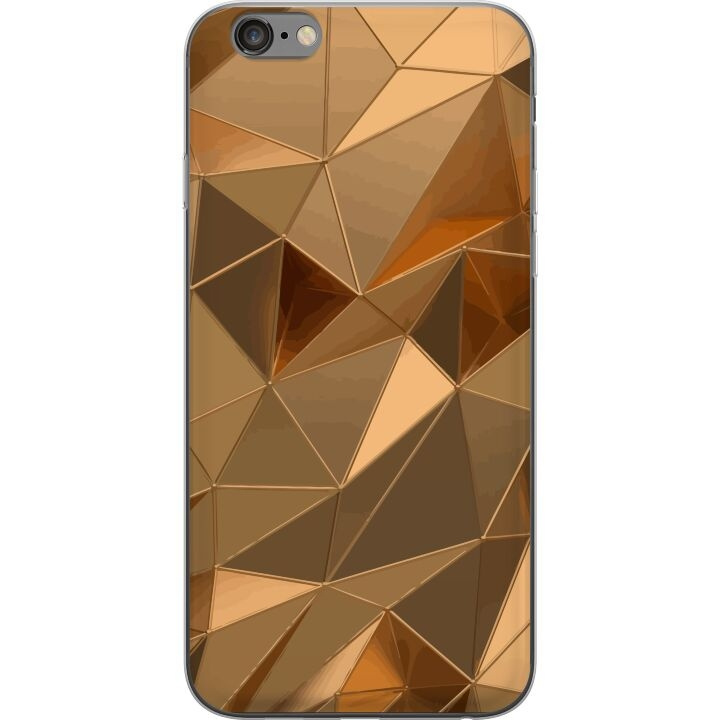 Mobiele hoes voor Apple iPhone 6 Plus met 3D Goud ontwerp in de groep SMARTPHONE & TABLETS / Mobielbescherming / Apple / iPhone 6 Plus/6S Plus bij TP E-commerce Nordic AB (A51293)