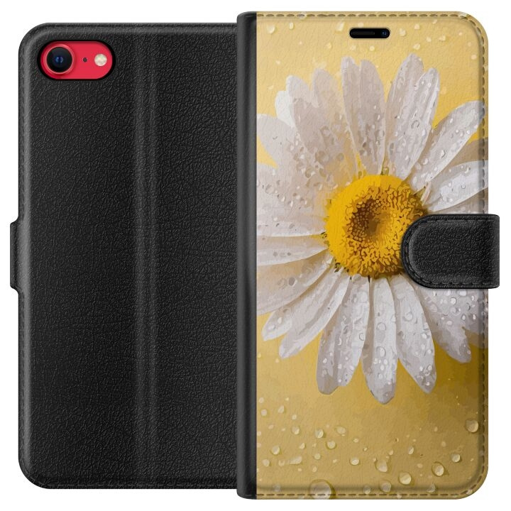 Portemonnee-hoesje voor Apple iPhone 7 met Porseleinbloem ontwerp in de groep SMARTPHONE & TABLETS / Mobielbescherming / Apple / iPhone 7 bij TP E-commerce Nordic AB (A51377)