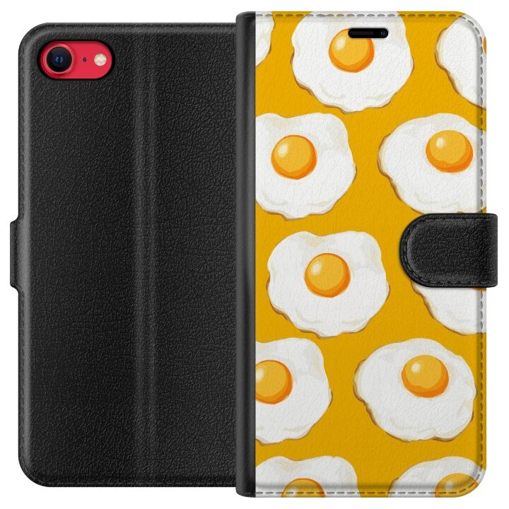 Portemonnee-hoesje voor Apple iPhone 7 met Gebakken ei ontwerp in de groep SMARTPHONE & TABLETS / Mobielbescherming / Apple / iPhone 7 bij TP E-commerce Nordic AB (A51379)