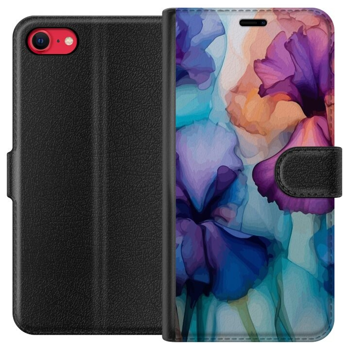 Portemonnee-hoesje voor Apple iPhone 7 met Magische bloemen ontwerp in de groep SMARTPHONE & TABLETS / Mobielbescherming / Apple / iPhone 7 bij TP E-commerce Nordic AB (A51380)