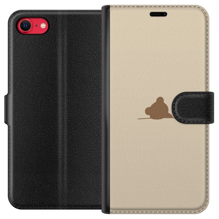 Portemonnee-hoesje voor Apple iPhone 7 met Nalle ontwerp in de groep SMARTPHONE & TABLETS / Mobielbescherming / Apple / iPhone 7 bij TP E-commerce Nordic AB (A51397)