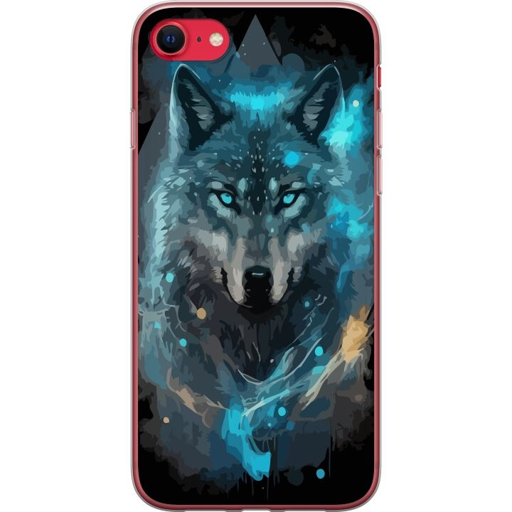 Mobiele hoes voor Apple iPhone 7 met Wolf ontwerp in de groep SMARTPHONE & TABLETS / Mobielbescherming / Apple / iPhone 7 bij TP E-commerce Nordic AB (A51409)