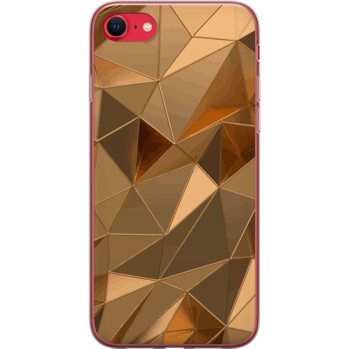 Mobiele hoes voor Apple iPhone 7 met 3D Goud ontwerp in de groep SMARTPHONE & TABLETS / Mobielbescherming / Apple / iPhone 7 bij TP E-commerce Nordic AB (A51428)