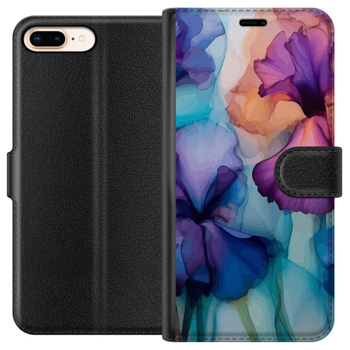 Portemonnee-hoesje voor Apple iPhone 7 Plus met Magische bloemen ontwerp in de groep SMARTPHONE & TABLETS / Mobielbescherming / Apple / iPhone 7 Plus bij TP E-commerce Nordic AB (A51434)