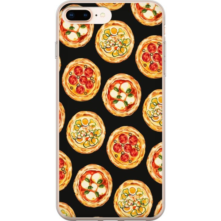 Mobiele hoes voor Apple iPhone 7 Plus met Pizza ontwerp in de groep SMARTPHONE & TABLETS / Mobielbescherming / Apple / iPhone 7 Plus bij TP E-commerce Nordic AB (A51471)