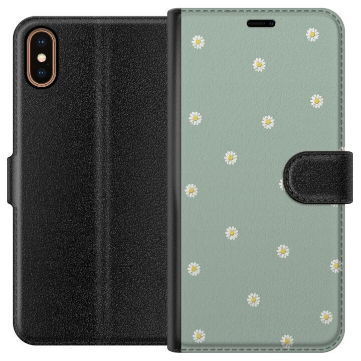 Portemonnee-hoesje voor Apple iPhone X met Priesterkragen ontwerp in de groep SMARTPHONE & TABLETS / Mobielbescherming / Apple / iPhone X/XS bij TP E-commerce Nordic AB (A51759)