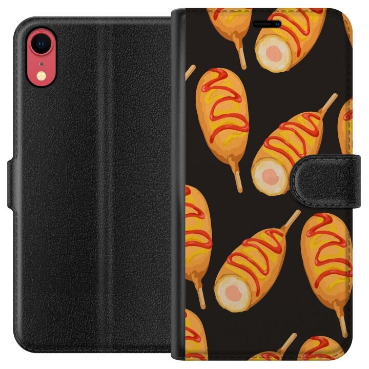 Portemonnee-hoesje voor Apple iPhone XR met Kippenpoot ontwerp in de groep SMARTPHONE & TABLETS / Mobielbescherming / Apple / iPhone XR bij TP E-commerce Nordic AB (A51818)