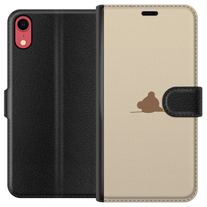 Portemonnee-hoesje voor Apple iPhone XR met Nalle ontwerp in de groep SMARTPHONE & TABLETS / Mobielbescherming / Apple / iPhone XR bij TP E-commerce Nordic AB (A51829)