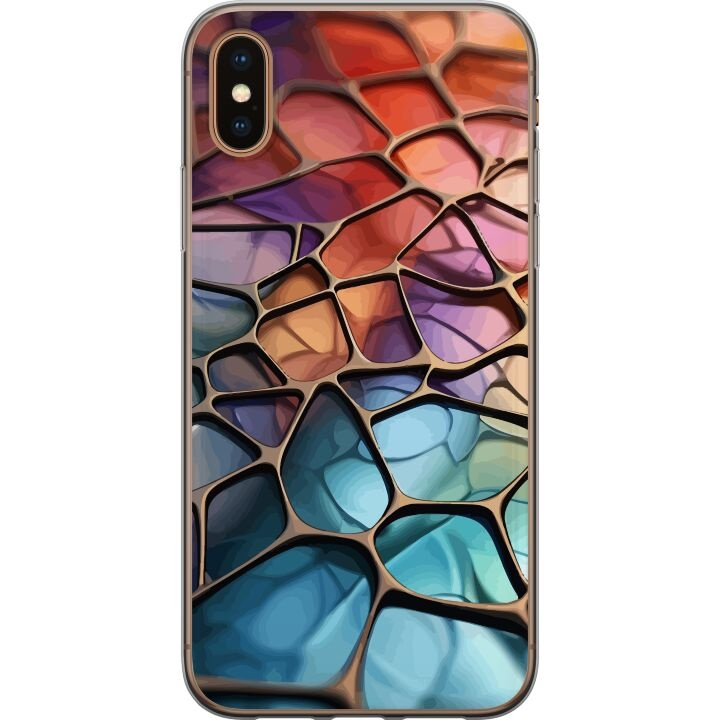 Mobiele hoes voor Apple iPhone XS Max met Metallic patroon ontwerp in de groep SMARTPHONE & TABLETS / Mobielbescherming / Apple / iPhone XS Max bij TP E-commerce Nordic AB (A51954)