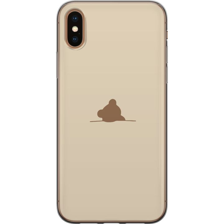 Mobiele hoes voor Apple iPhone XS Max met Nalle ontwerp in de groep SMARTPHONE & TABLETS / Mobielbescherming / Apple / iPhone XS Max bij TP E-commerce Nordic AB (A51964)