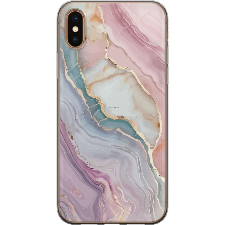 Mobiele hoes voor Apple iPhone XS Max met Marmer ontwerp in de groep SMARTPHONE & TABLETS / Mobielbescherming / Apple / iPhone XS Max bij TP E-commerce Nordic AB (A51966)