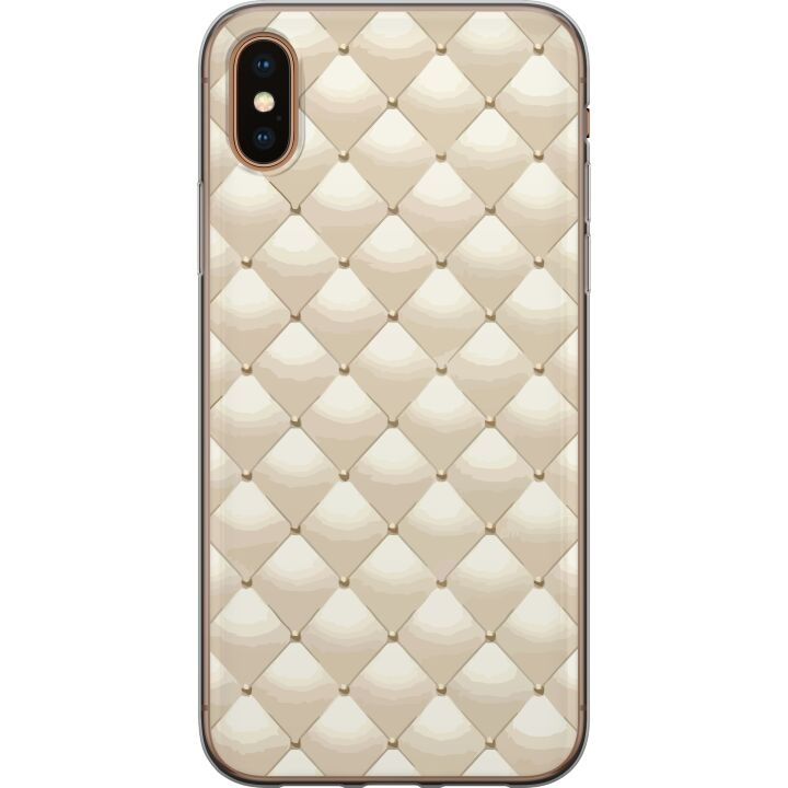 Mobiele hoes voor Apple iPhone XS Max met Goudglans ontwerp in de groep SMARTPHONE & TABLETS / Mobielbescherming / Apple / iPhone XS Max bij TP E-commerce Nordic AB (A51970)