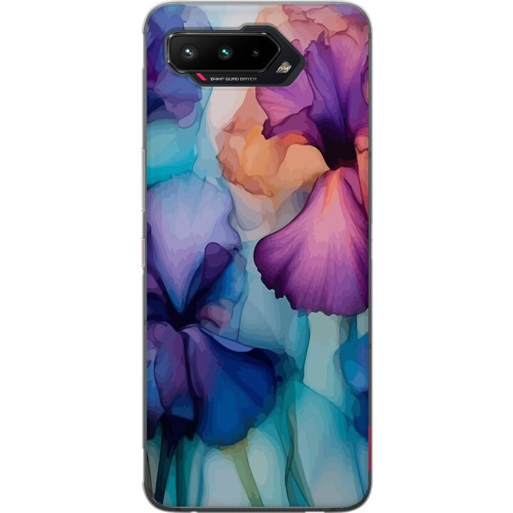 Mobiele hoes voor Asus ROG Phone 5 met Magische bloemen ontwerp in de groep SMARTPHONE & TABLETS / Mobielbescherming / Asus bij TP E-commerce Nordic AB (A51974)