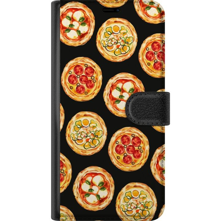 Portemonnee-hoesje voor Asus ROG Phone 7 met Pizza ontwerp in de groep SMARTPHONE & TABLETS / Mobielbescherming / Asus bij TP E-commerce Nordic AB (A52011)