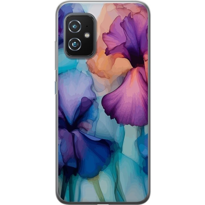 Mobiele hoes voor Asus Zenfone 8 met Magische bloemen ontwerp in de groep SMARTPHONE & TABLETS / Mobielbescherming / Asus bij TP E-commerce Nordic AB (A52028)