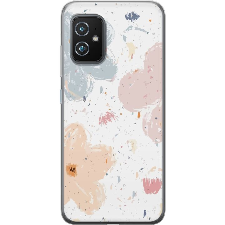 Mobiele hoes voor Asus Zenfone 8 met Bloemen ontwerp in de groep SMARTPHONE & TABLETS / Mobielbescherming / Asus bij TP E-commerce Nordic AB (A52037)