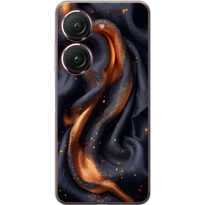 Mobiele hoes voor Asus Zenfone 9 met Vurig zijde ontwerp in de groep SMARTPHONE & TABLETS / Mobielbescherming / Asus bij TP E-commerce Nordic AB (A52053)