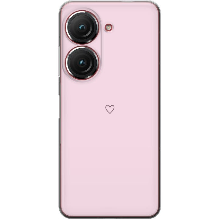 Mobiele hoes voor Asus Zenfone 9 met Hart ontwerp in de groep SMARTPHONE & TABLETS / Mobielbescherming / Asus bij TP E-commerce Nordic AB (A52071)