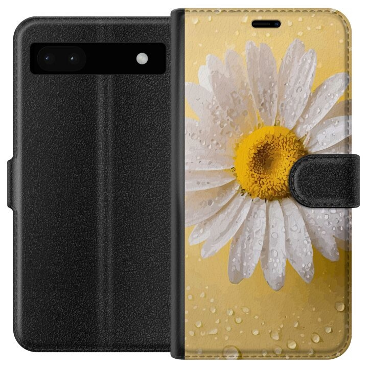 Portemonnee-hoesje voor Google Pixel 6a met Porseleinbloem ontwerp in de groep SMARTPHONE & TABLETS / Mobielbescherming / Google bij TP E-commerce Nordic AB (A52106)