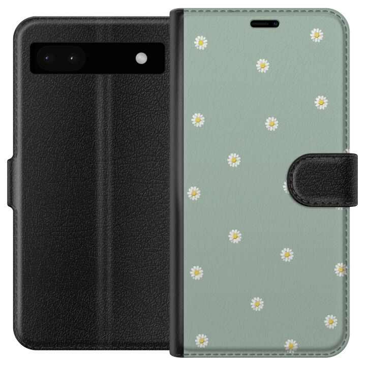 Portemonnee-hoesje voor Google Pixel 6a met Priesterkragen ontwerp in de groep SMARTPHONE & TABLETS / Mobielbescherming / Google bij TP E-commerce Nordic AB (A52110)