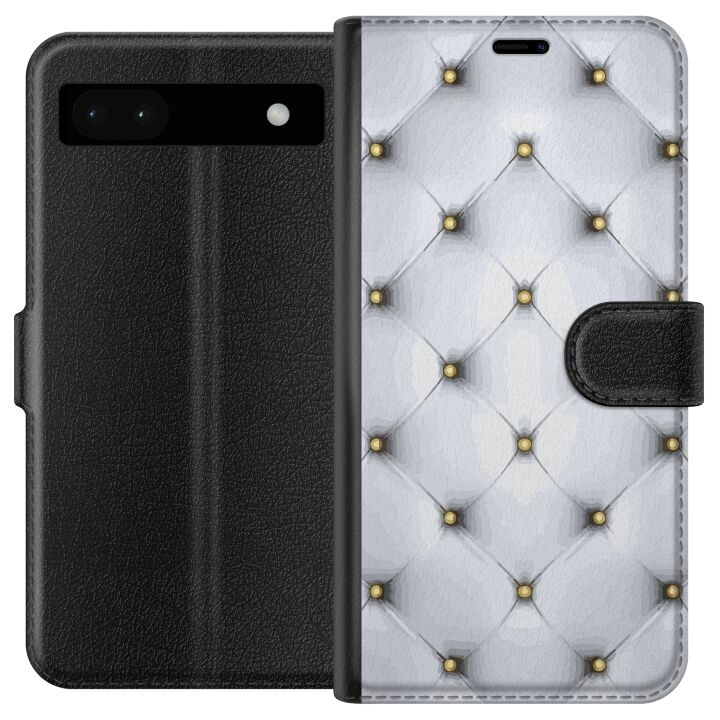 Portemonnee-hoesje voor Google Pixel 6a met Luxe ontwerp in de groep SMARTPHONE & TABLETS / Mobielbescherming / Google bij TP E-commerce Nordic AB (A52120)