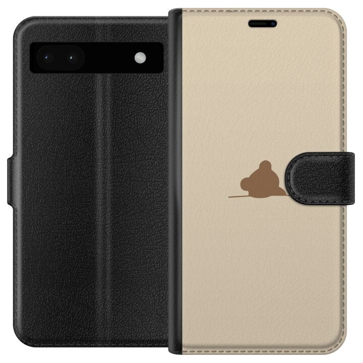 Portemonnee-hoesje voor Google Pixel 6a met Nalle ontwerp in de groep SMARTPHONE & TABLETS / Mobielbescherming / Google bij TP E-commerce Nordic AB (A52126)