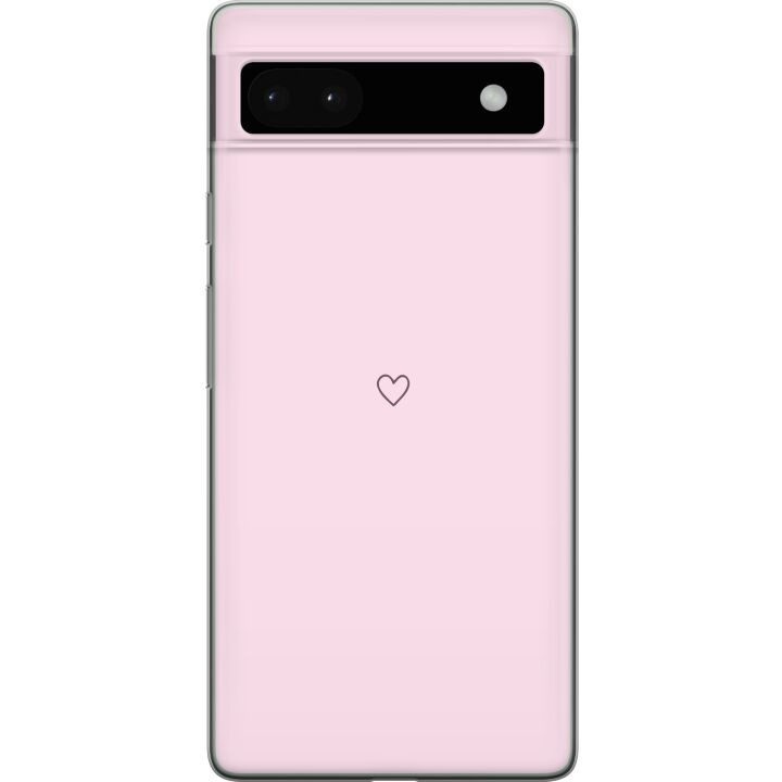 Mobiele hoes voor Google Pixel 6a met Hart ontwerp in de groep SMARTPHONE & TABLETS / Mobielbescherming / Google bij TP E-commerce Nordic AB (A52152)