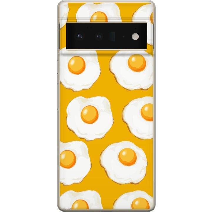 Mobiele hoes voor Google Pixel 6 Pro met Gebakken ei ontwerp in de groep SMARTPHONE & TABLETS / Mobielbescherming / Google bij TP E-commerce Nordic AB (A52162)