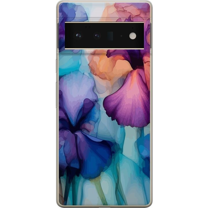 Mobiele hoes voor Google Pixel 6 Pro met Magische bloemen ontwerp in de groep SMARTPHONE & TABLETS / Mobielbescherming / Google bij TP E-commerce Nordic AB (A52163)