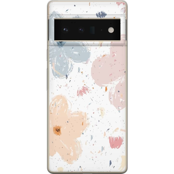 Mobiele hoes voor Google Pixel 6 Pro met Bloemen ontwerp in de groep SMARTPHONE & TABLETS / Mobielbescherming / Google bij TP E-commerce Nordic AB (A52172)