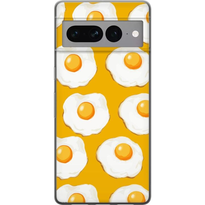 Mobiele hoes voor Google Pixel 7 Pro met Gebakken ei ontwerp in de groep SMARTPHONE & TABLETS / Mobielbescherming / Google bij TP E-commerce Nordic AB (A52270)