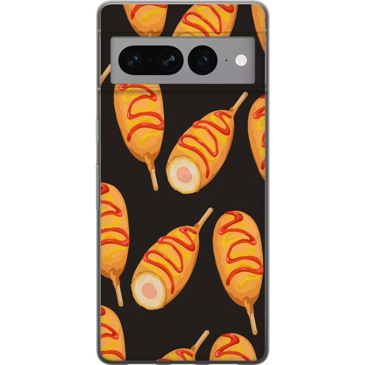 Mobiele hoes voor Google Pixel 7 Pro met Kippenpoot ontwerp in de groep SMARTPHONE & TABLETS / Mobielbescherming / Google bij TP E-commerce Nordic AB (A52277)