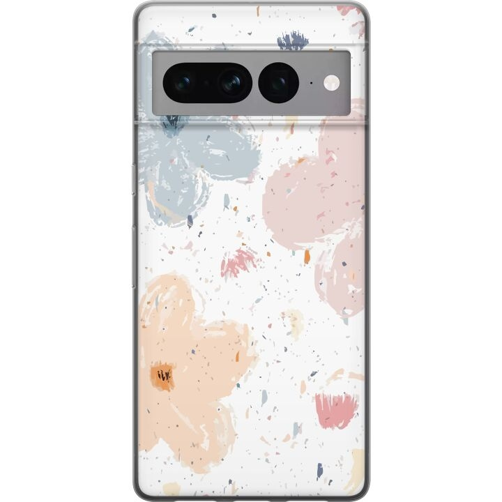 Mobiele hoes voor Google Pixel 7 Pro met Bloemen ontwerp in de groep SMARTPHONE & TABLETS / Mobielbescherming / Google bij TP E-commerce Nordic AB (A52280)