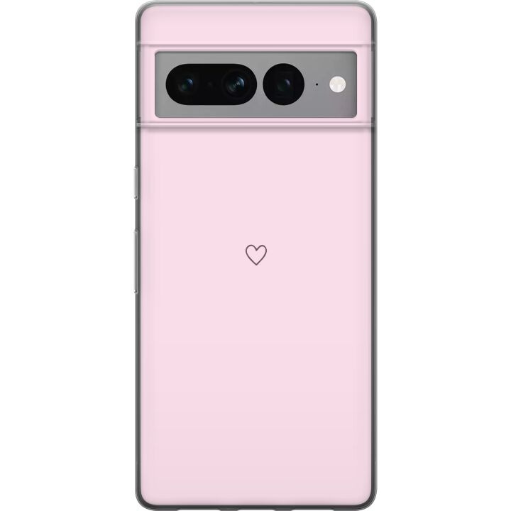 Mobiele hoes voor Google Pixel 7 Pro met Hart ontwerp in de groep SMARTPHONE & TABLETS / Mobielbescherming / Google bij TP E-commerce Nordic AB (A52287)