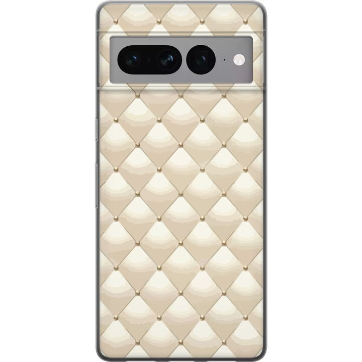 Mobiele hoes voor Google Pixel 7 Pro met Goudglans ontwerp in de groep SMARTPHONE & TABLETS / Mobielbescherming / Google bij TP E-commerce Nordic AB (A52294)