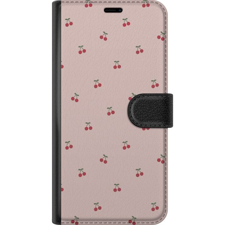 Portemonnee-hoesje voor Google Pixel 8 met Kersen ontwerp in de groep SMARTPHONE & TABLETS / Mobielbescherming / Google bij TP E-commerce Nordic AB (A52302)