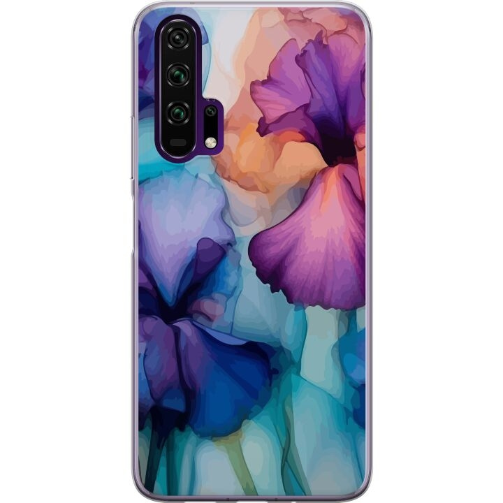 Mobiele hoes voor Honor 20 Pro met Magische bloemen ontwerp in de groep SMARTPHONE & TABLETS / Mobielbescherming / Huawei/Honor bij TP E-commerce Nordic AB (A52379)