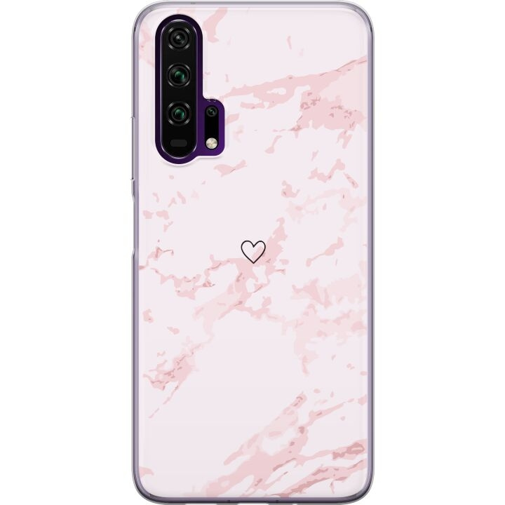 Mobiele hoes voor Honor 20 Pro met Roze Hart ontwerp in de groep SMARTPHONE & TABLETS / Mobielbescherming / Huawei/Honor bij TP E-commerce Nordic AB (A52399)