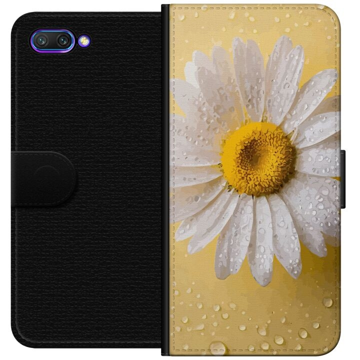 Portemonnee-hoesje voor Honor 10 met Porseleinbloem ontwerp in de groep SMARTPHONE & TABLETS / Mobielbescherming / Huawei/Honor bij TP E-commerce Nordic AB (A52565)