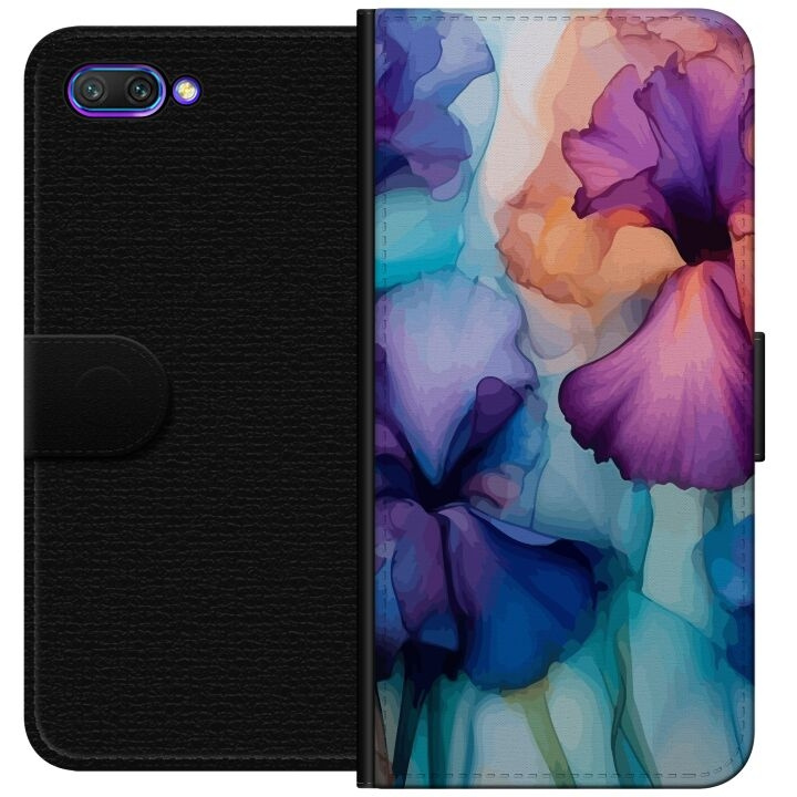 Portemonnee-hoesje voor Honor 10 met Magische bloemen ontwerp in de groep SMARTPHONE & TABLETS / Mobielbescherming / Huawei/Honor bij TP E-commerce Nordic AB (A52568)